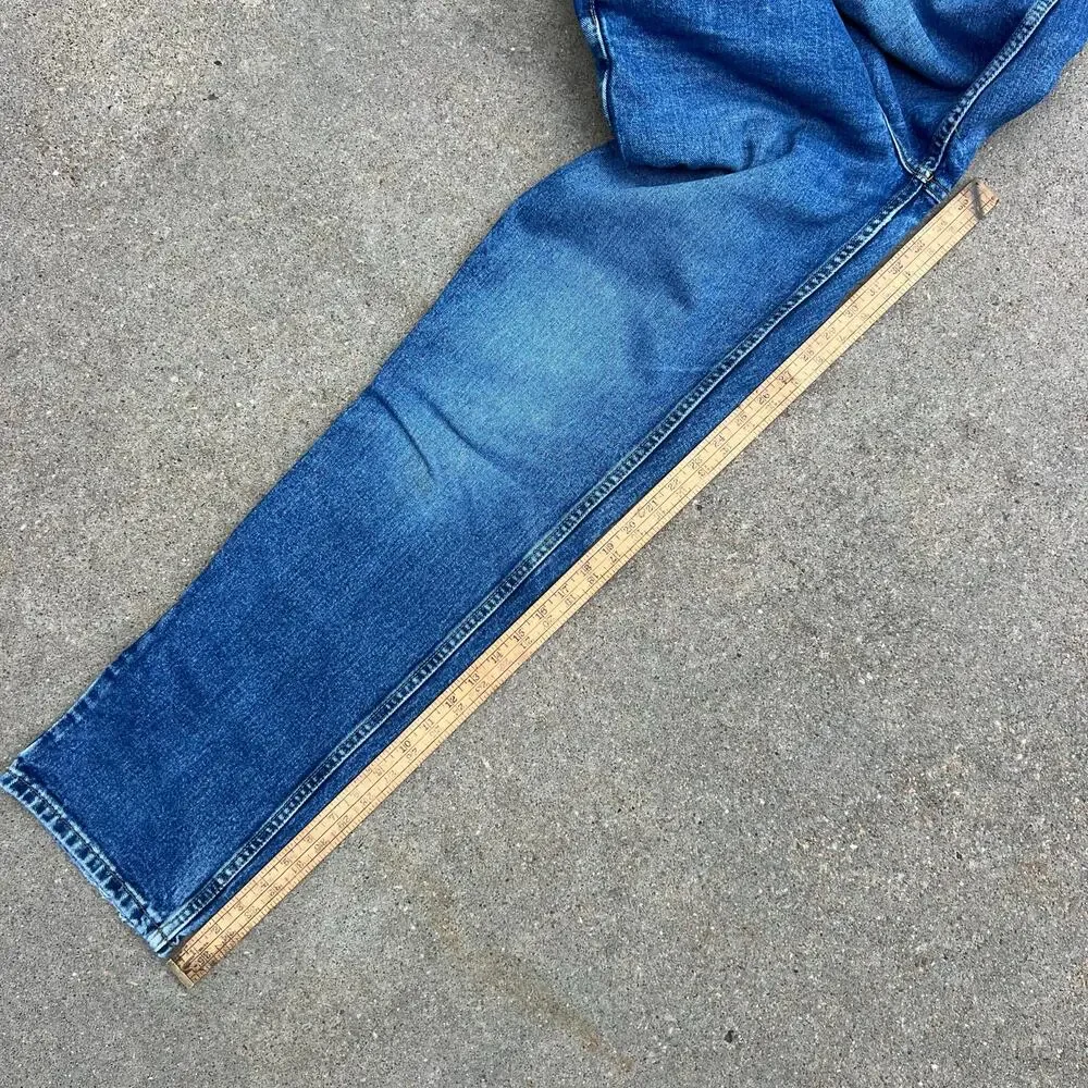 Y2K Cruel Girl 11 Long Low Rise Relaxed Fit Boot Cut Blue Jeans Cowgirl Western